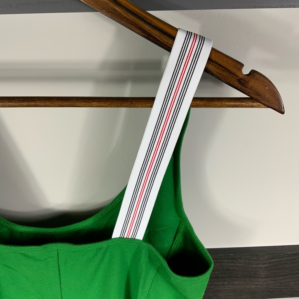 CHAMPION women tank bodysuit logo patch green - Picture 6 of 9